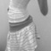 허벅지위에 레이스 무늬의 솔기가 있는 스타킹 LA1916 